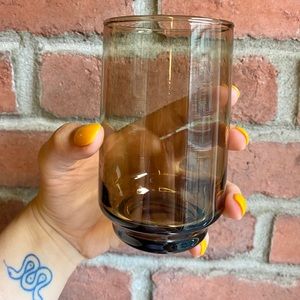 Smokey Brown Vintage Juice Glasses (2pc)